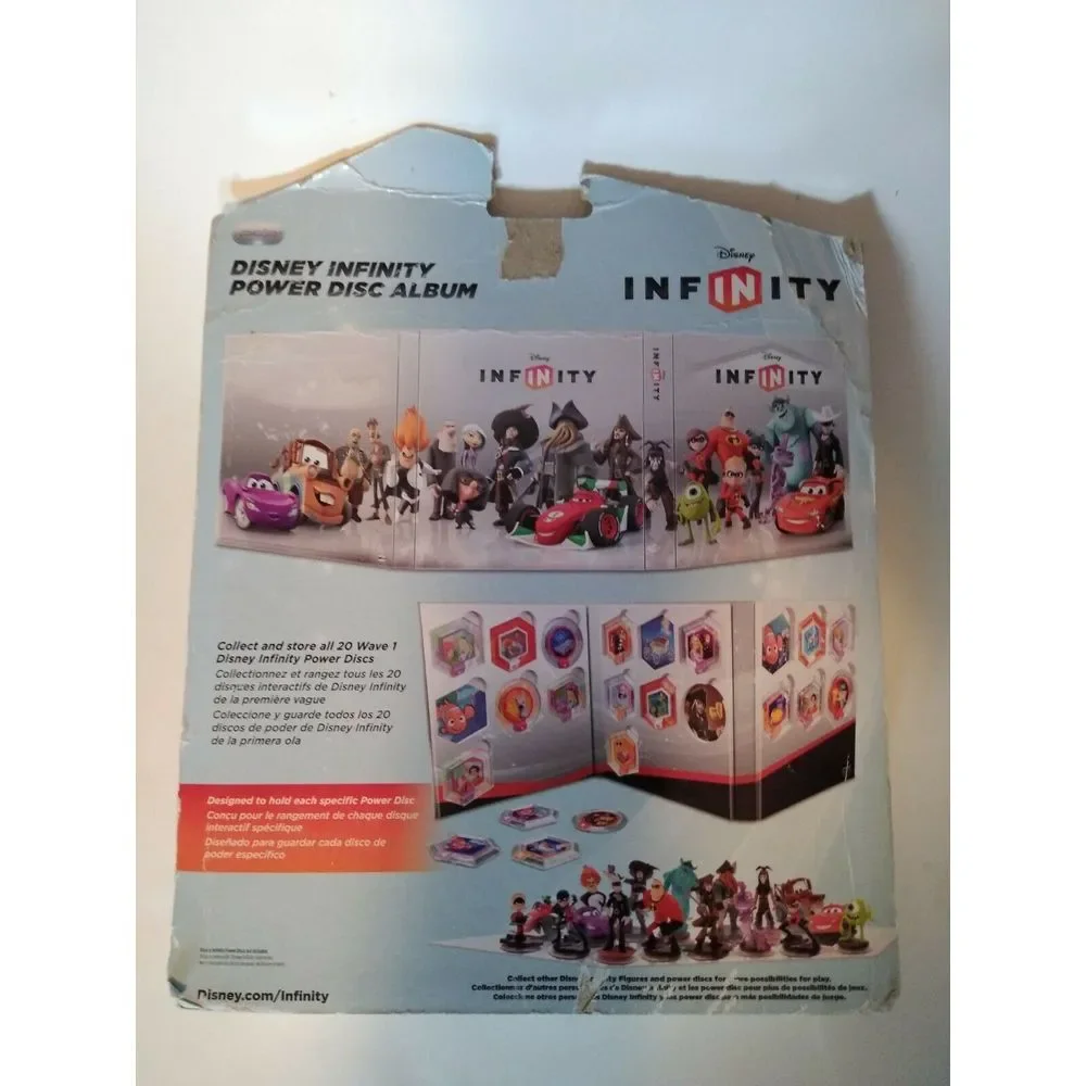 NOS Disney Infinity Series 2 Power Disc Album- NEW AND SEALED!!